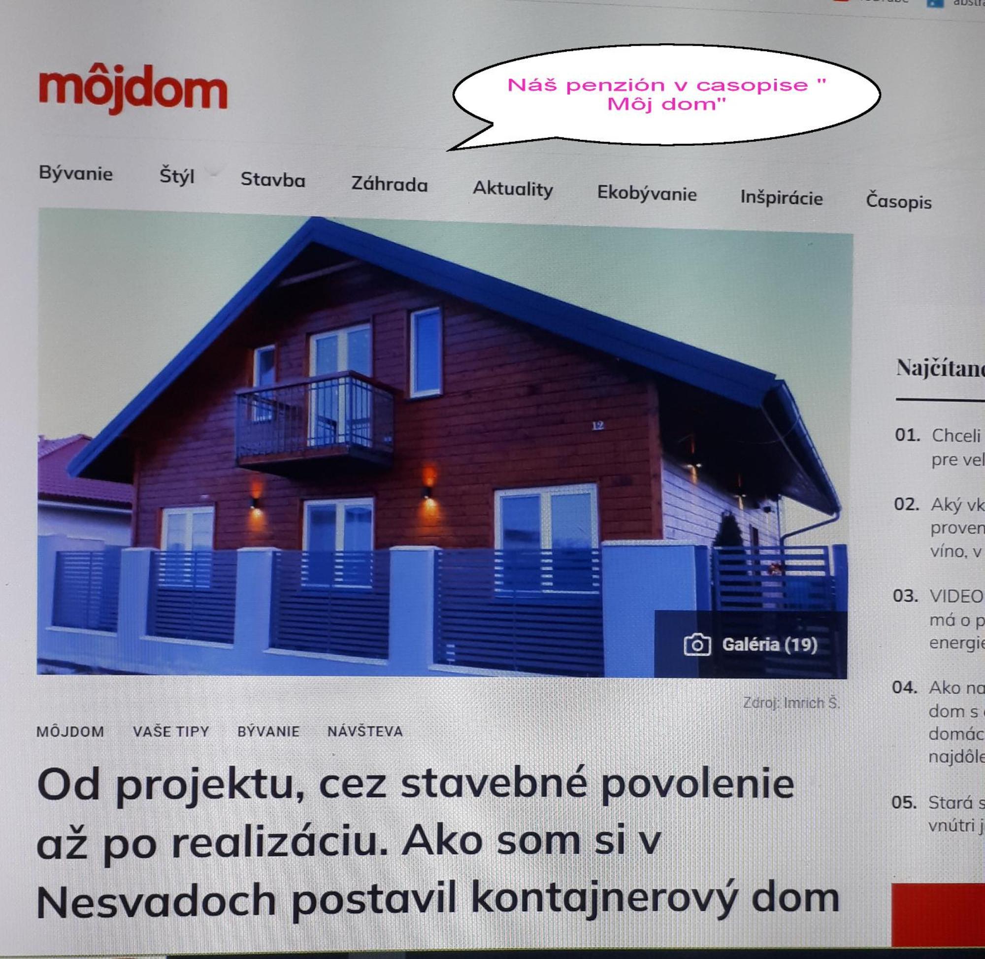 Penzion Florens, Nesvady Bagian luar foto